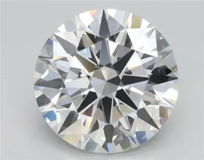 4.44ct D VVS2 Rare Carat Ideal Cut Round Lab Grown Diamond