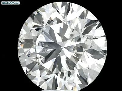 12.12ct K SI2 Rare Carat Ideal Cut Round Diamond