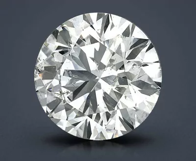 12.12ct K SI2 Rare Carat Ideal Cut Round Diamond