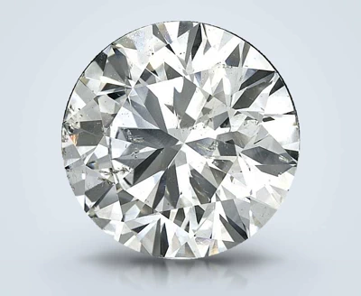 12.12ct K SI2 Rare Carat Ideal Cut Round Diamond