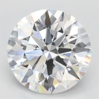 2.55ct D VVS1 Rare Carat Ideal Cut Round Lab Grown Diamond