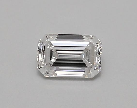 0.42ct D VVS2 Rare Carat Ideal Cut Emerald Lab Grown Diamond