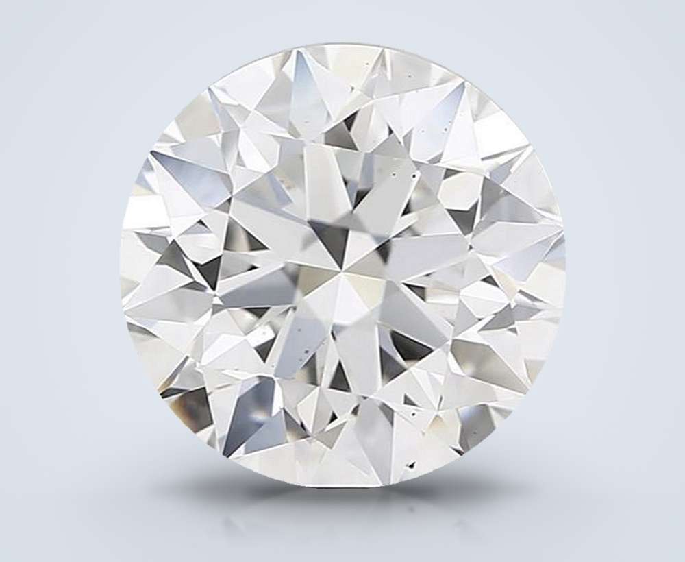 7.00ct G VS2 Excellent Cut Round Lab Grown Diamond