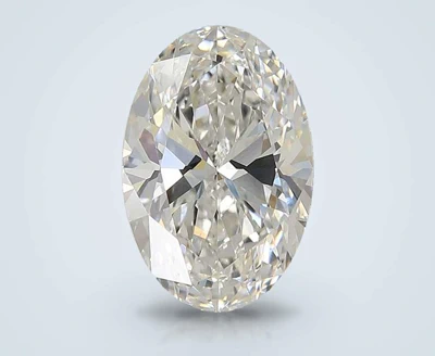 4.03ct E VVS2 Rare Carat Ideal Cut Oval Lab Grown Diamond