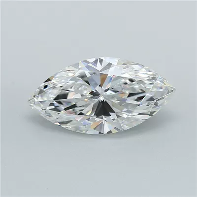 3.00ct E VVS2 Rare Carat Ideal Cut Marquise Lab Grown Diamond