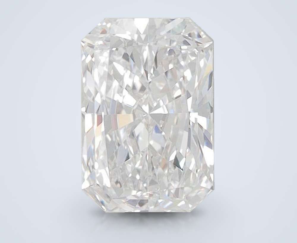 1.23ct D VVS1 Rare Carat Ideal Cut Radiant Lab Grown Diamond