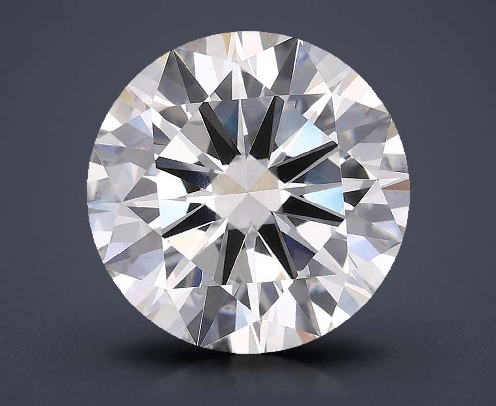 2.58ct H VVS2 Excellent Cut Round Lab Grown Diamond