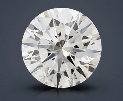 3.45ct H VS2 Excellent Cut Round Lab Grown Diamond