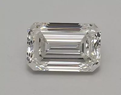 0.90ct E VVS1 Rare Carat Ideal Cut Emerald Lab Grown Diamond