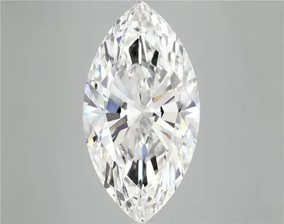 8.04ct E VVS2 Rare Carat Ideal Cut Marquise Lab Grown Diamond