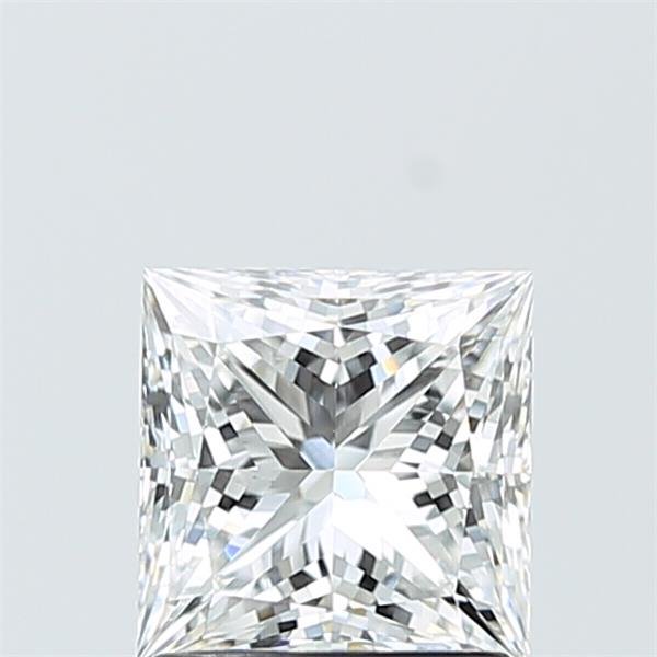 1.59ct E VVS2 Rare Carat Ideal Cut Princess Lab Grown Diamond