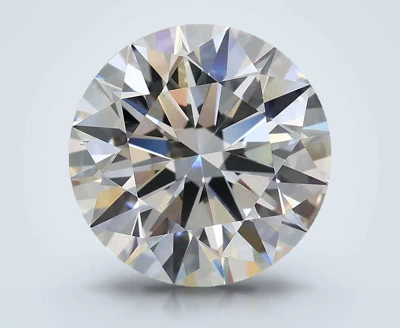 3.09ct E VS1 Rare Carat Ideal Cut Round Lab Grown Diamond