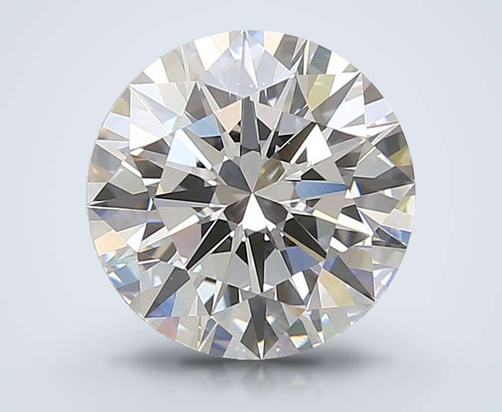 3.00ct E VVS1 Rare Carat Ideal Cut Round Lab Grown Diamond