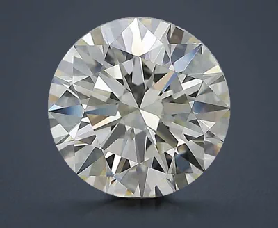 3.01ct K VVS1 Rare Carat Ideal Cut Round Diamond
