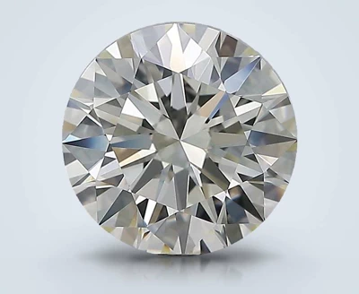 3.01ct K VVS1 Rare Carat Ideal Cut Round Diamond