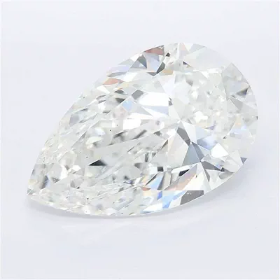 12.06ct E VS1 Rare Carat Ideal Cut Pear Lab Grown Diamond