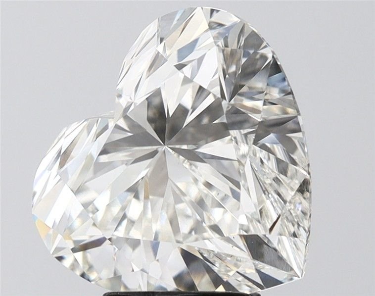 5.07ct H VS1 Rare Carat Ideal Cut Heart Lab Grown Diamond