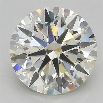 3.02ct J VS1 Ideal Cut Round Lab Grown Diamond