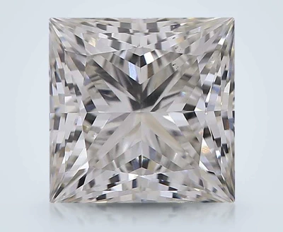 4.03ct H VS2 Rare Carat Ideal Cut Princess Lab Grown Diamond