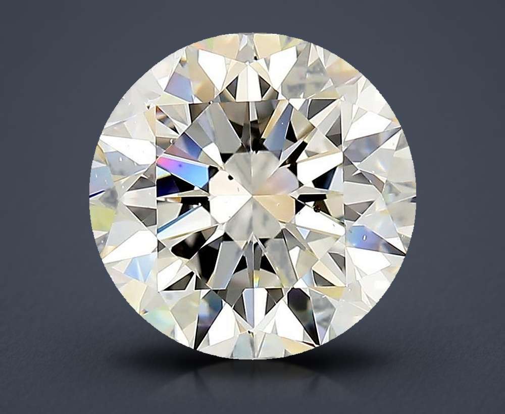 4.01ct I SI1 Very Good Cut Round Diamond