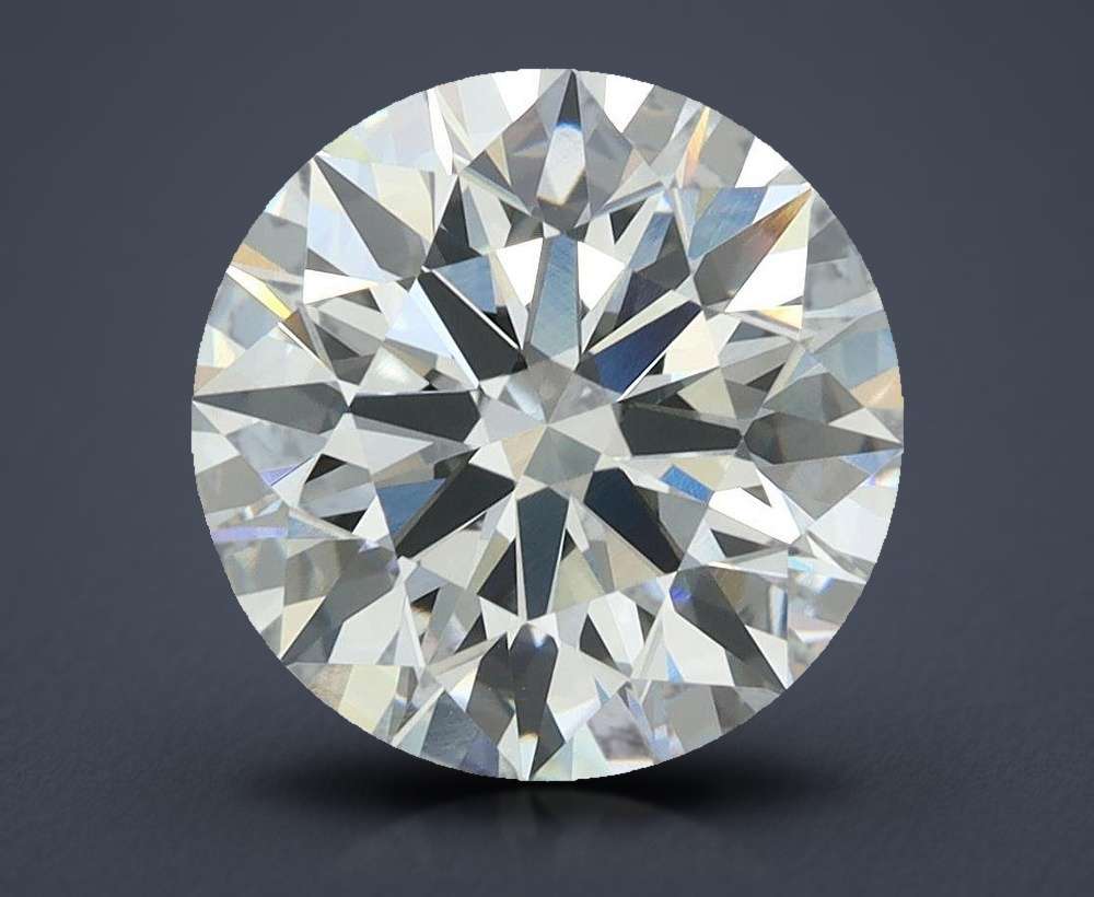 3.96ct E VVS1 Rare Carat Ideal Cut Round Lab Grown Diamond