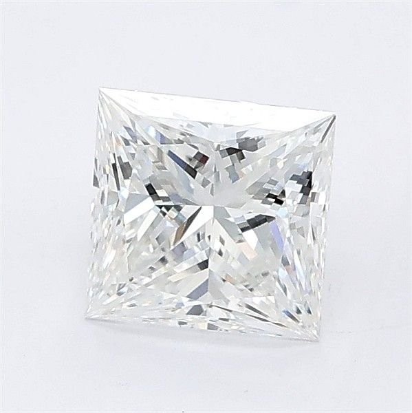 1.01ct D VVS2 Rare Carat Ideal Cut Princess Lab Grown Diamond