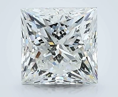 1.50ct K SI2 Good Cut Princess Diamond