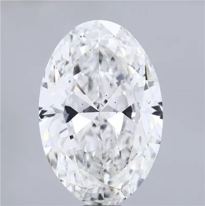 30.13ct F VS2 Rare Carat Ideal Cut Oval Lab Grown Diamond