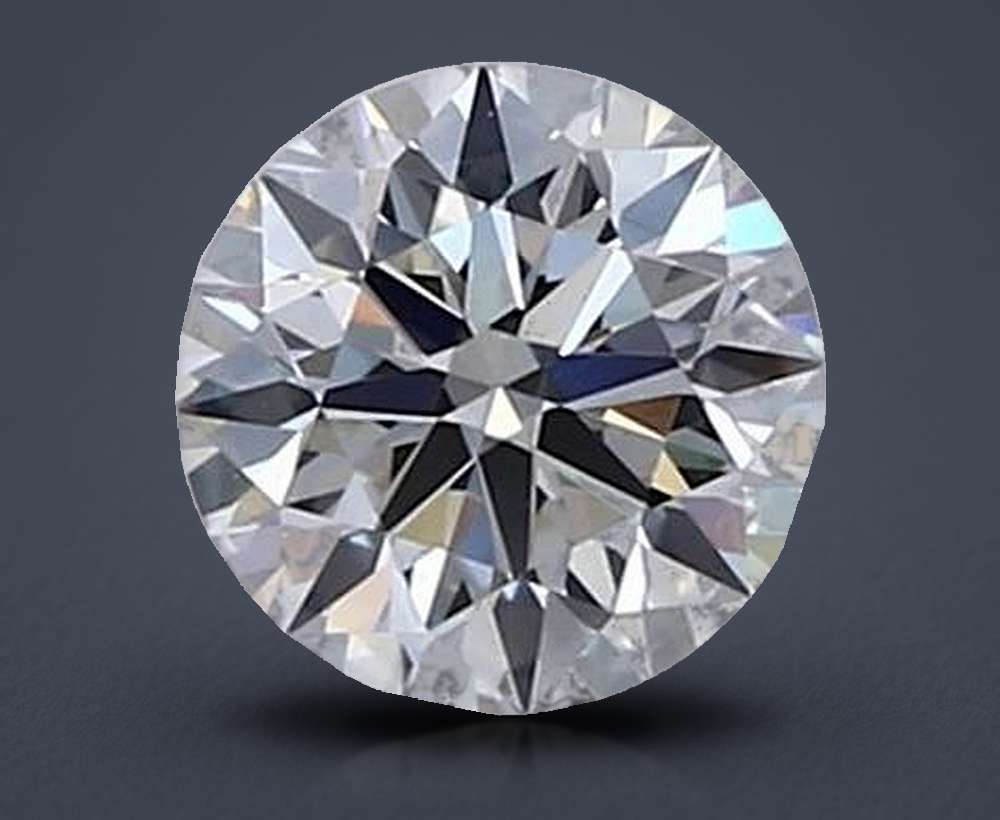 0.56ct I VS1 Rare Carat Ideal Cut Round Diamond
