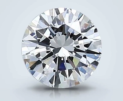0.38ct D VVS2 Very Good Cut Round Diamond