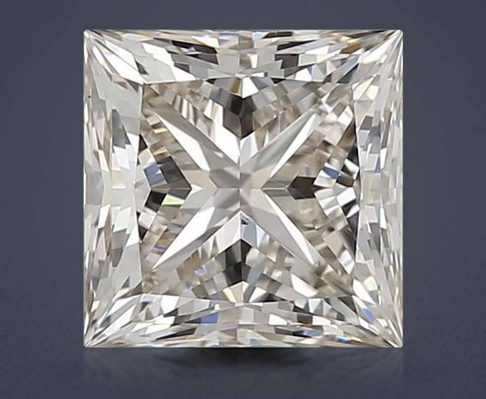 1.81ct K VS2 Rare Carat Ideal Cut Princess Diamond