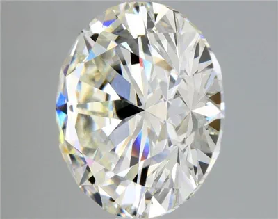 3.09ct J VVS2 Excellent Cut Round Diamond
