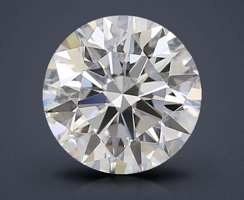 1.25ct D FL Rare Carat Ideal Cut Round Lab Grown Diamond