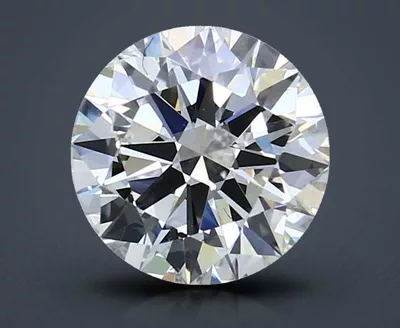 2.01ct J SI2 Rare Carat Ideal Cut Round Diamond