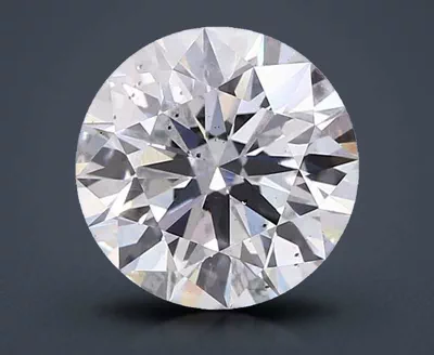 3.42ct F SI1 Rare Carat Ideal Cut Round Lab Grown Diamond