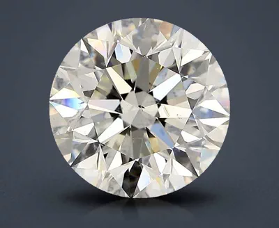 4.01ct K SI2 Excellent Cut Round Diamond