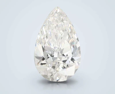 3.05ct F VS2 Rare Carat Ideal Cut Pear Lab Grown Diamond