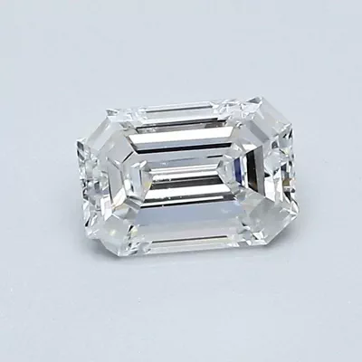 0.68ct F VS2 Very Good Cut Emerald Diamond