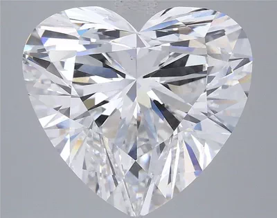 6.61ct E VS1 Rare Carat Ideal Cut Heart Lab Grown Diamond