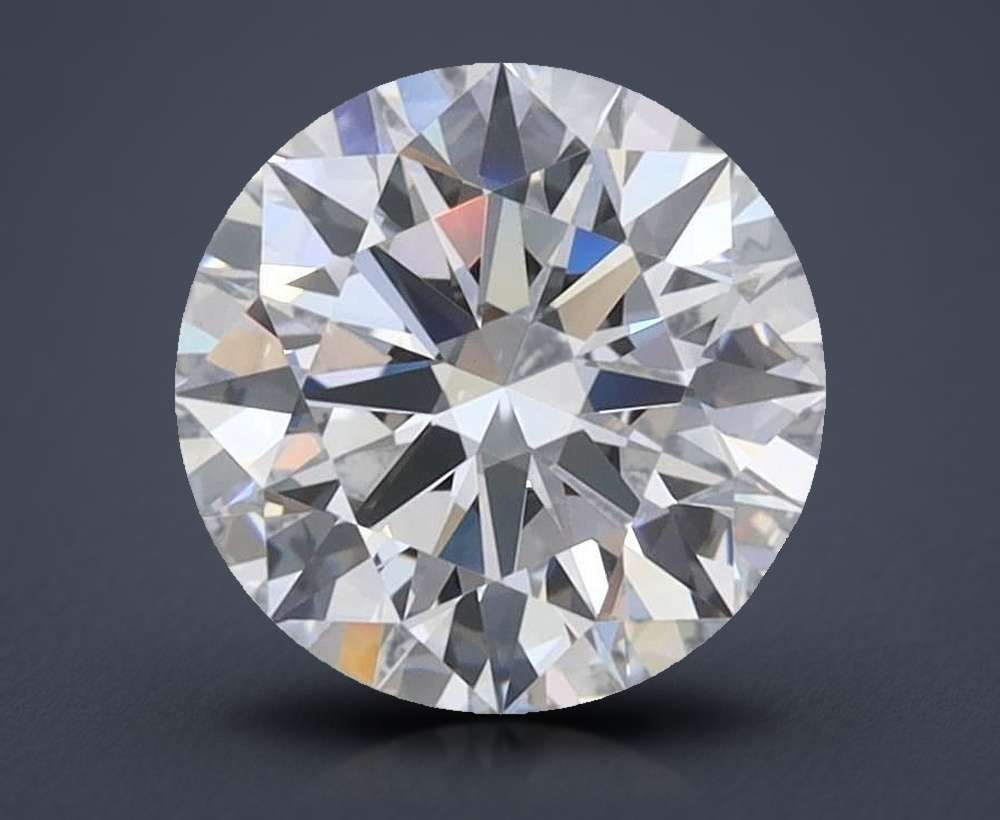 1.89ct D FL Rare Carat Ideal Cut Round Lab Grown Diamond