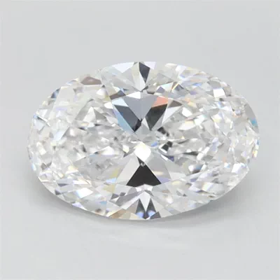 1.12ct D FL Rare Carat Ideal Cut Oval Lab Grown Diamond