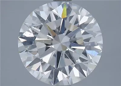 3.07ct H SI2 Rare Carat Ideal Cut Round Diamond