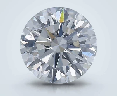 3.07ct H SI2 Rare Carat Ideal Cut Round Diamond