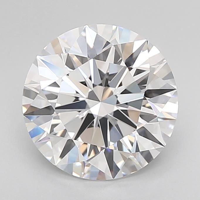 3.45ct D IF Rare Carat Ideal Cut Round Lab Grown Diamond