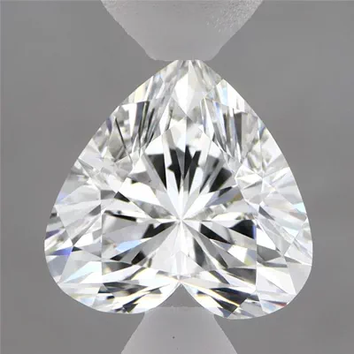 1.53ct F VS2 Rare Carat Ideal Cut Heart Lab Grown Diamond
