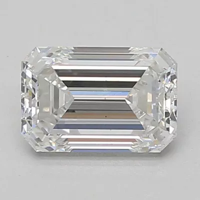 1.40ct E VS1 Excellent Cut Emerald Lab Grown Diamond
