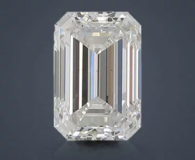 1.40ct E VS1 Rare Carat Ideal Cut Emerald Lab Grown Diamond