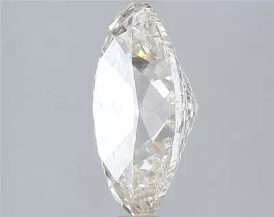3.42ct J SI2 Rare Carat Ideal Cut Oval Diamond