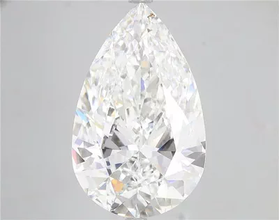 11.02ct F VVS2 Rare Carat Ideal Cut Pear Lab Grown Diamond