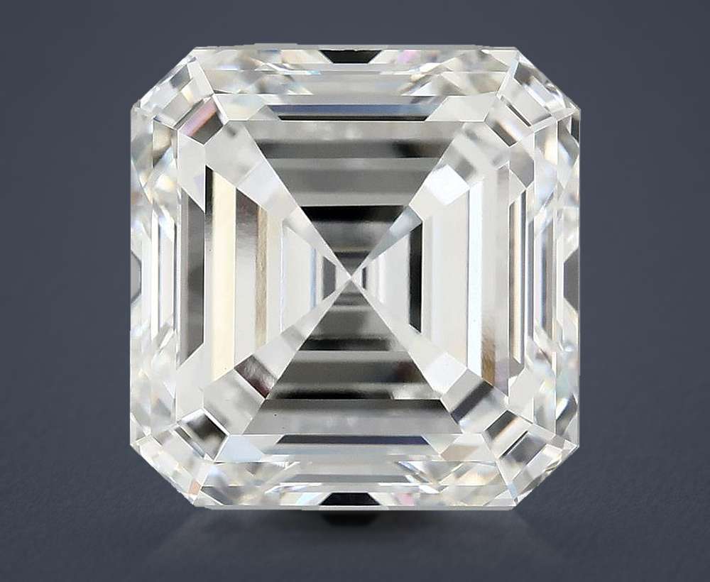 10.29ct E VVS2 Excellent Cut Asscher Lab Grown Diamond